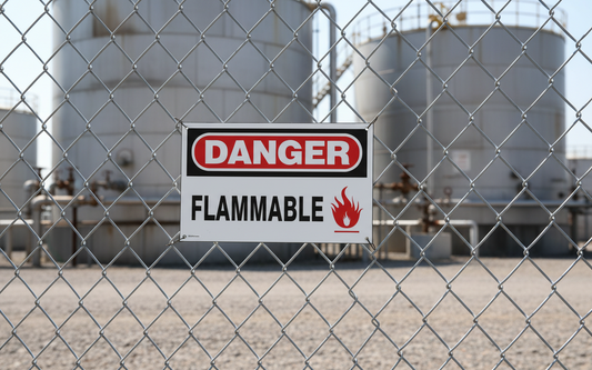 DANGER - FLAMMABLE - DA960