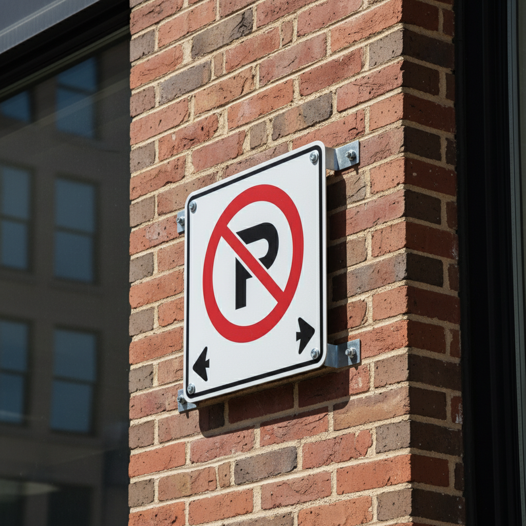No Parking Sign - TR-RB51