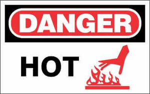 DANGER Sign - HOT