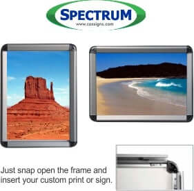 Snap Frame - Round Corners 22" x 28"