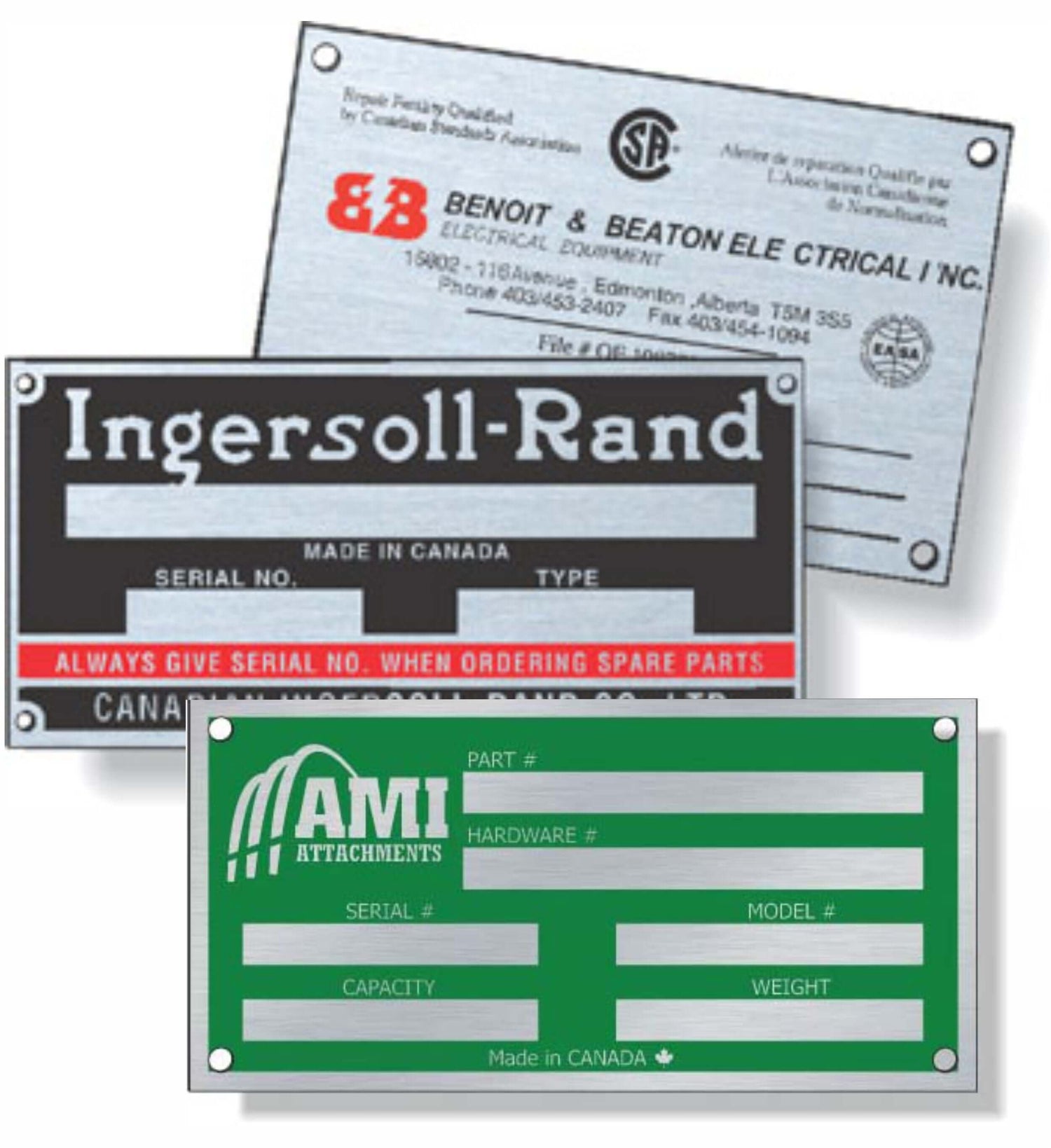 Metal Nameplates