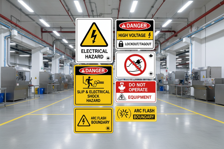 Electrical Safety Signs