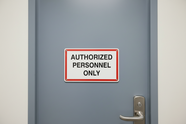 Authorized Personnel Signs