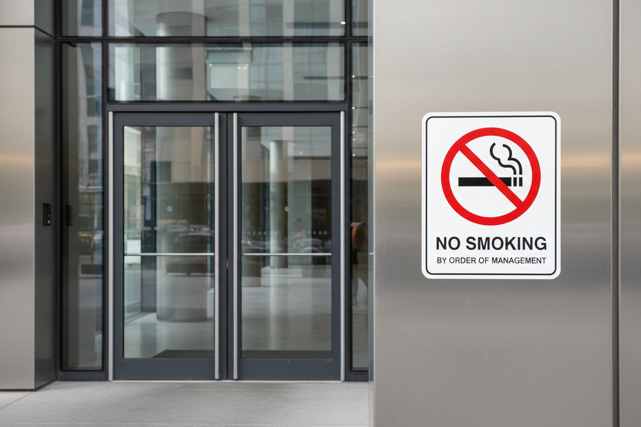 No smoking Signs
