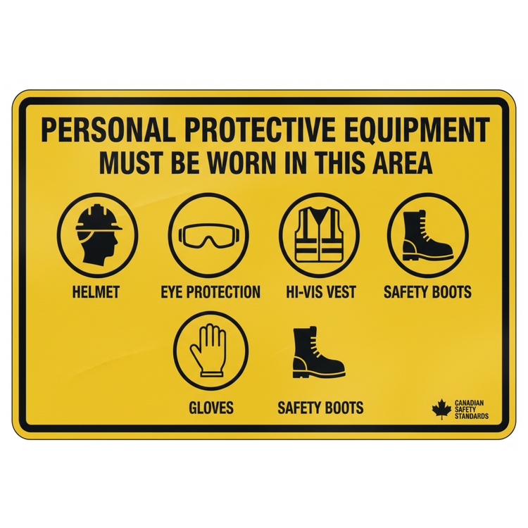 Personal Protection Signs