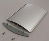 Curvado 8" x 8" Curved Office Wall-Mount Sign Holder