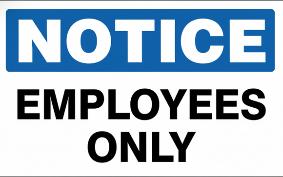 NOTICE - EMPLOYEES ONLY - NO105