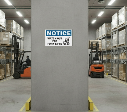AVIS - ATTENTION AUX ÉLÉVATEURS DE FOURCHE - NO516