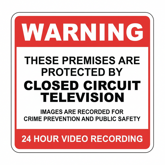 WARNING - 24 HOUR VIDEO RECORDING