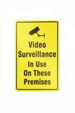 VIDEO SURVEILLANCE - IN USE ON THESE PREMISES - Sign