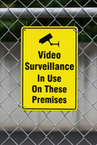 VIDEO SURVEILLANCE - IN USE ON THESE PREMISES - Sign
