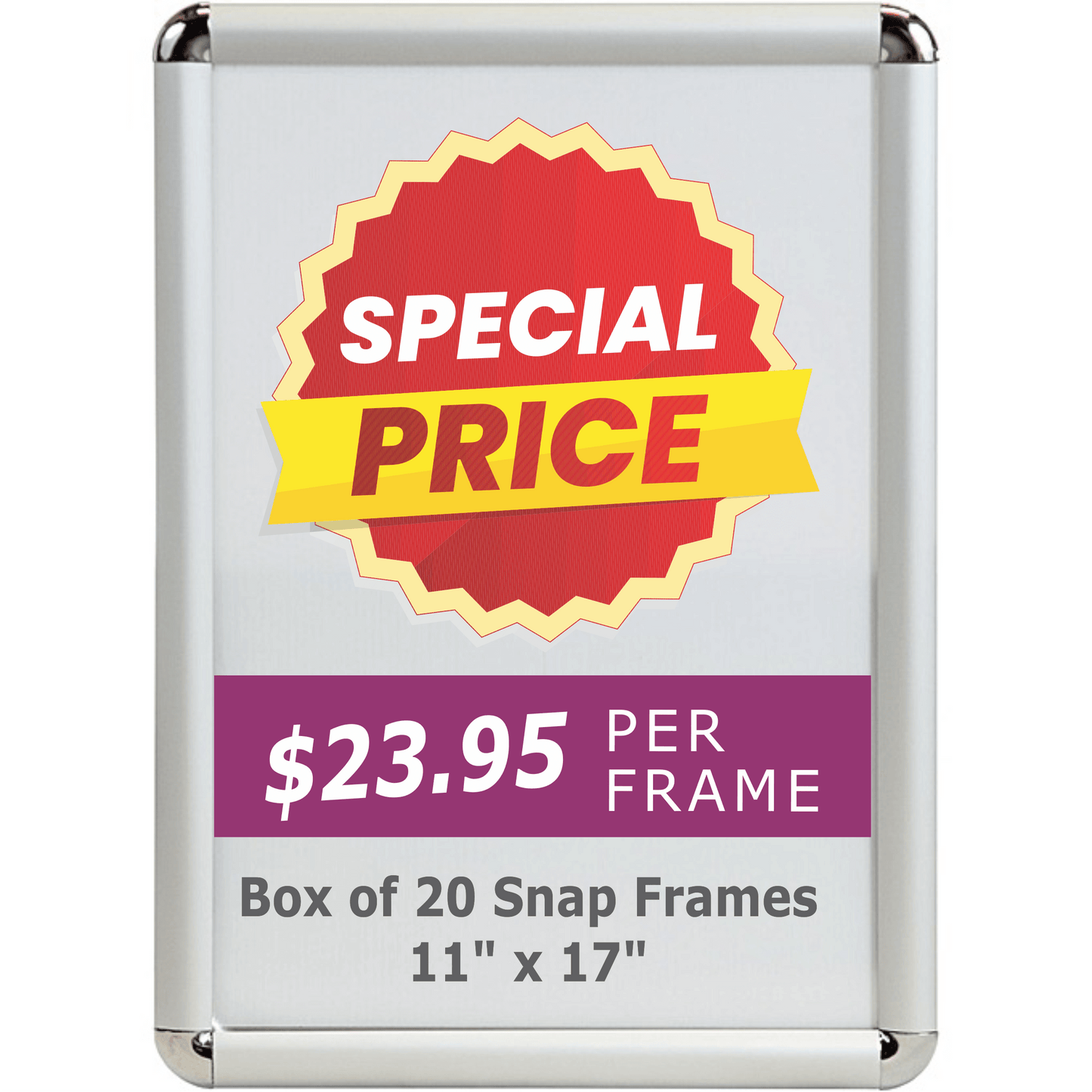 11"x 17" Snap Frame