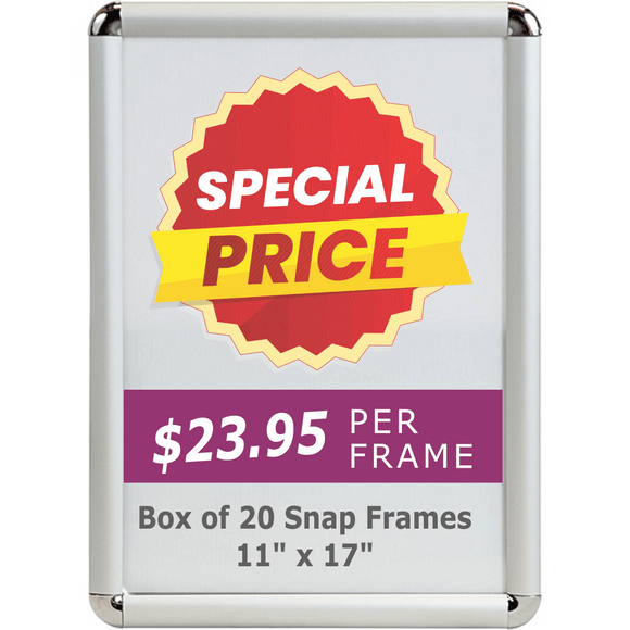Box of 20 Snap Frames - 11