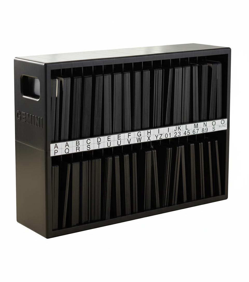 Changeable Sign Letters, Letter Track, and Letter Storage