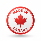 Embossed Made in Canada Crest