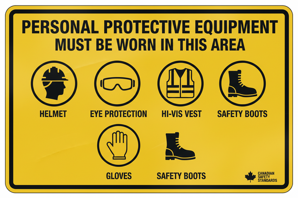Personal Protection Signs
