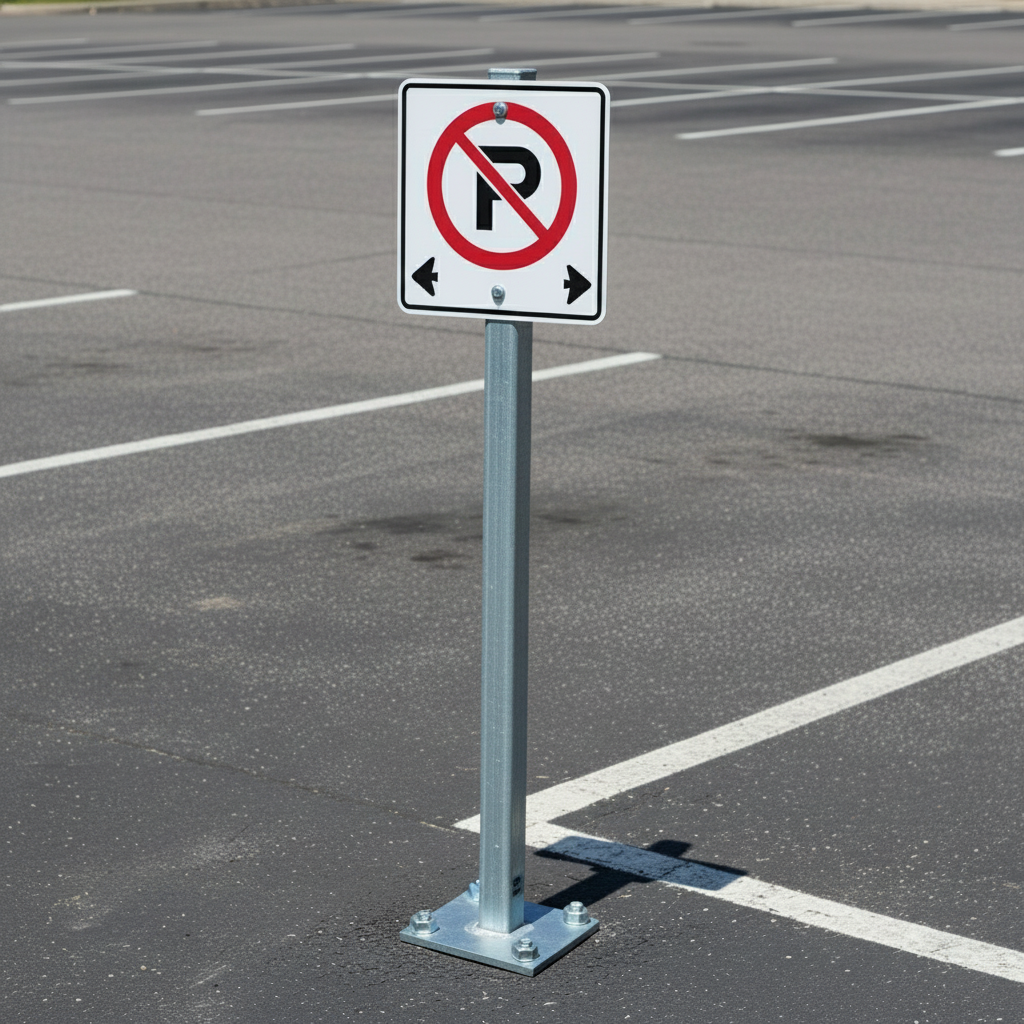No Parking Sign - TR-RB51