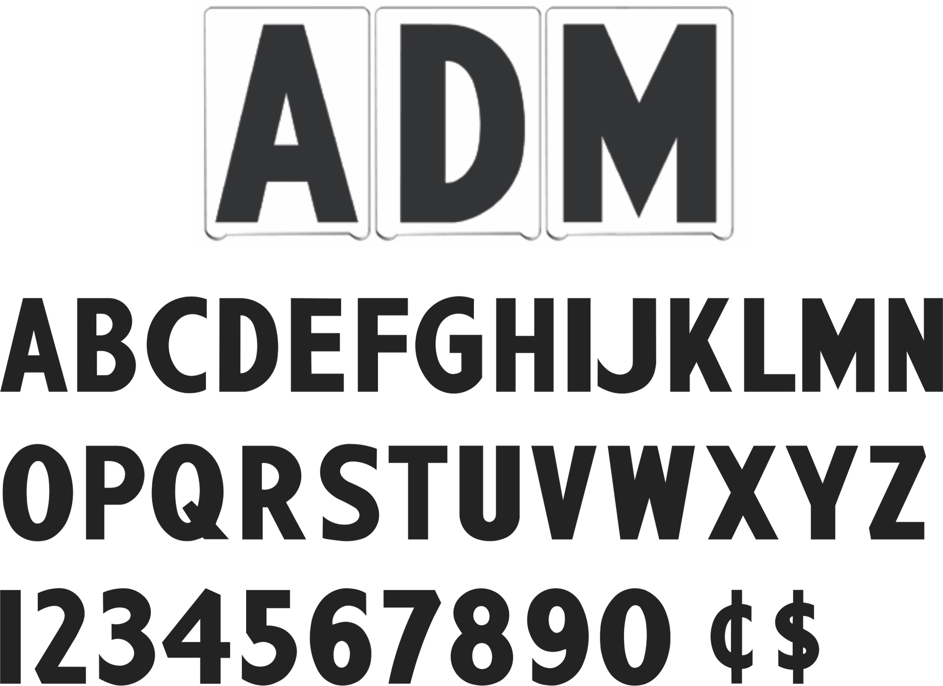 10" Church Change Letters - Black Letters & numbers