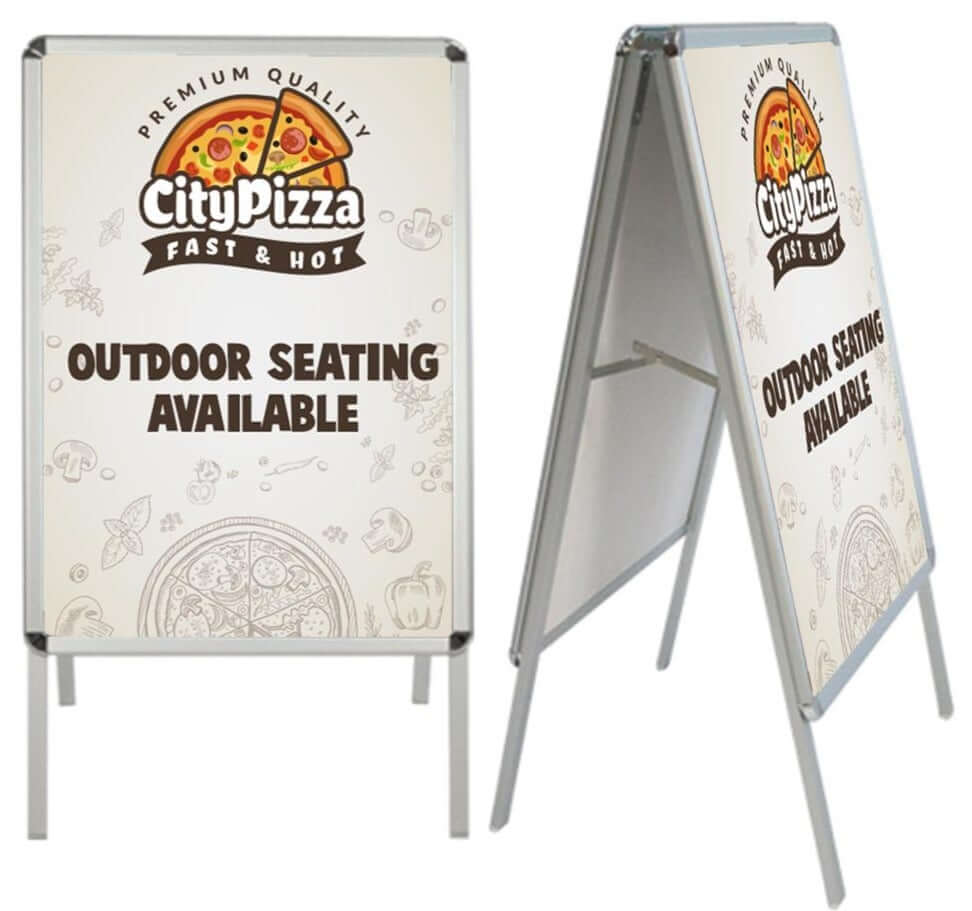 A-Frame Sign with Snap Frame