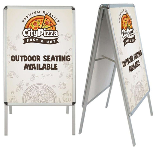 A-Frame Sign with Snap Frame