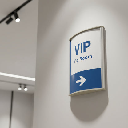 8" x 8" Curved signs
