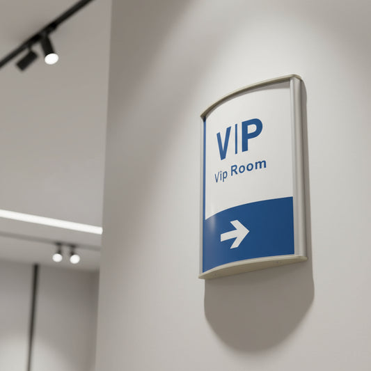 8" x 8" Curved signs