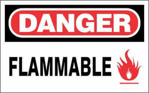 DANGER Sign - FLAMMABLE