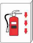 FIRE EXTINGUISHER - Projecting Sign