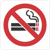 No smoking symbol sign