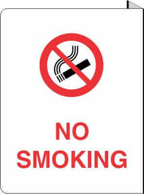 No Smoking - Projecting Sign