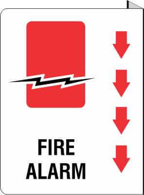 Fire Alarm -  Projecting Sign