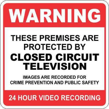 Video Surveillance Signs for Security – Online Sign Shop | Canada