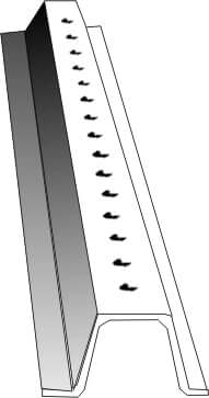 U channel post
