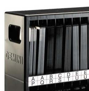 8" Changeable Sign Letters Storage Unit